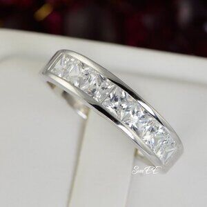 NEW 925 STERLING SILVER MENS WEDDING BAND RING